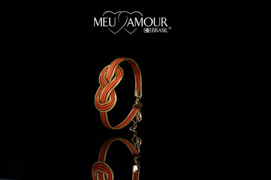Bracelet Infinito Dourado MeuAmour®Brasil