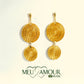 Boucles d'Oreilles Sol Radiante MeuAmour®Brasil