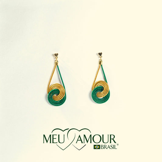Boucles d'Oreilles Redemoinho MeuAmour®Brasil