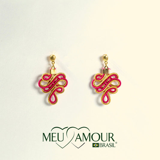 Boucles d'Oreilles Nó Infinito MeuAmour®Brasil