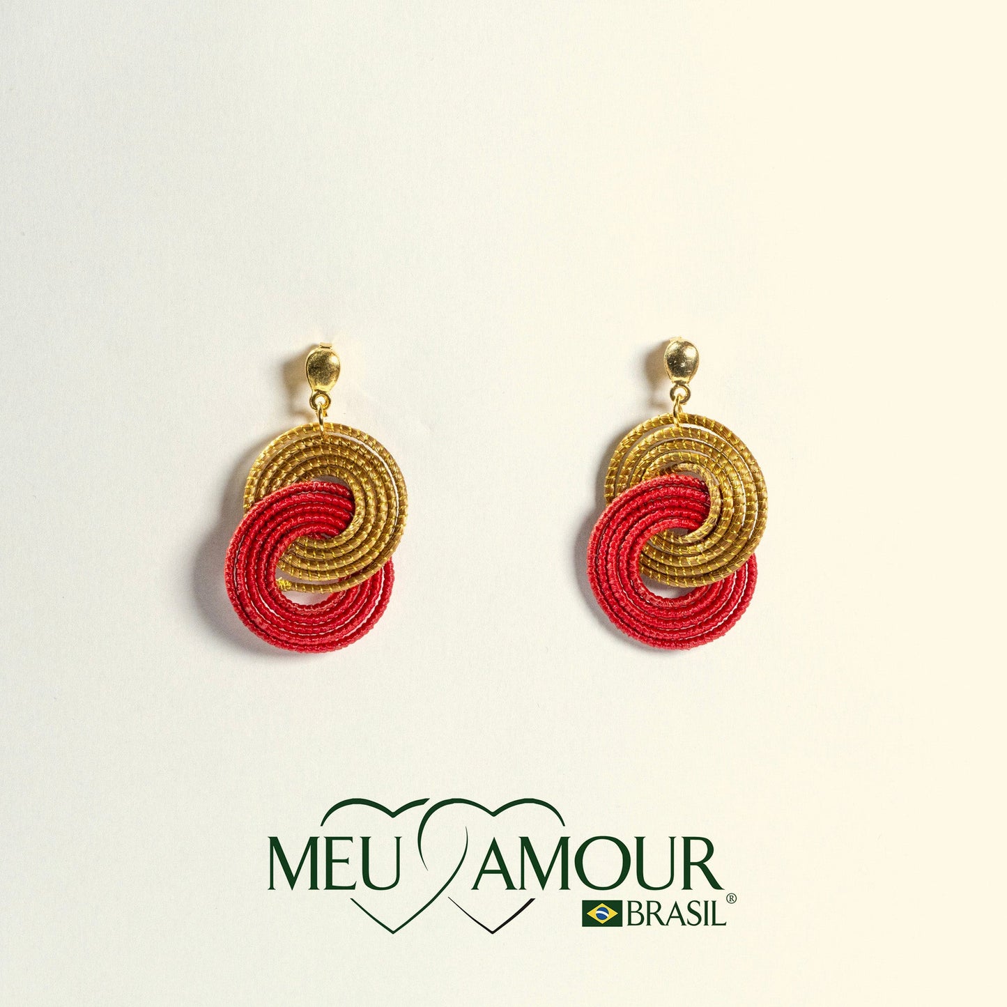 Boucles d'Oreilles Entrelaço MeuAmour®Brasil