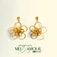 Boucles d'Oreilles Flor Radiante MeuAmour®Brasil